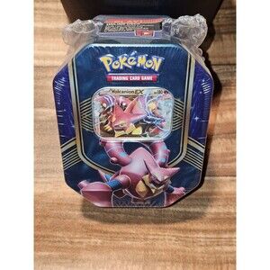 NEW Volcanion EX Tin Pokemon Cards 2016 Battle Heart Booster Packs New Sealed